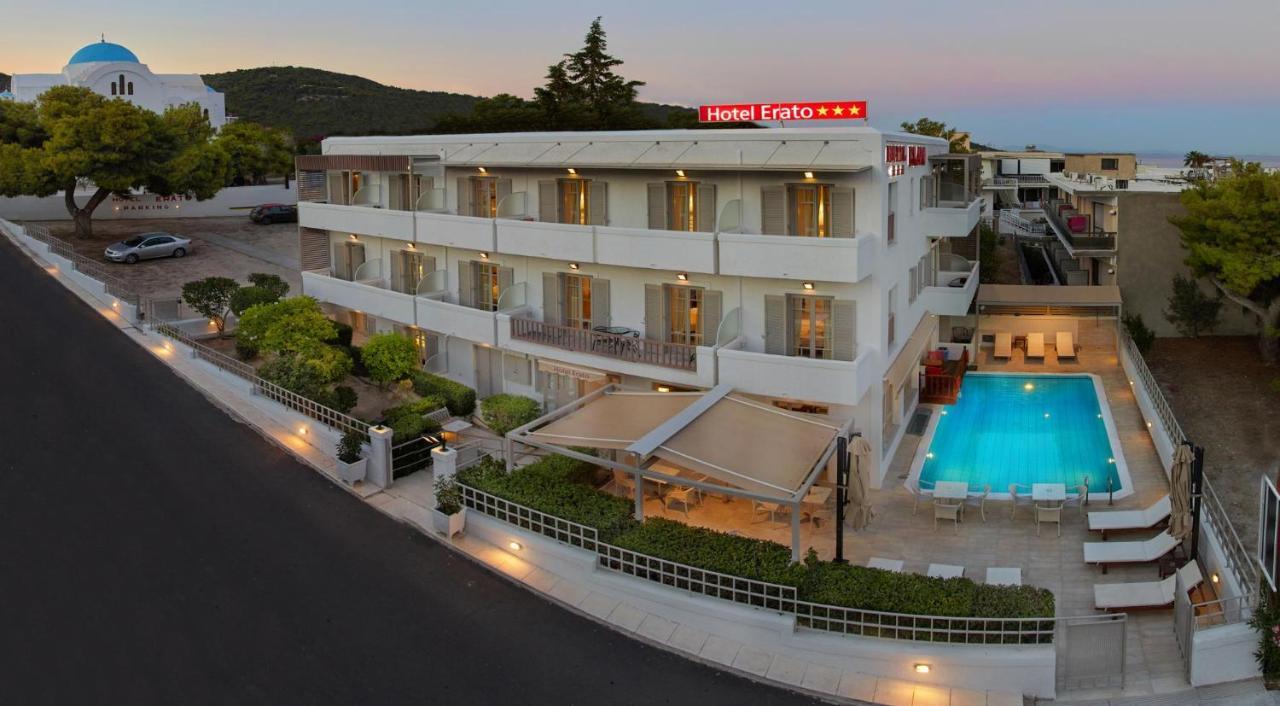 Erato Hotel Agia Marina  Exterior foto